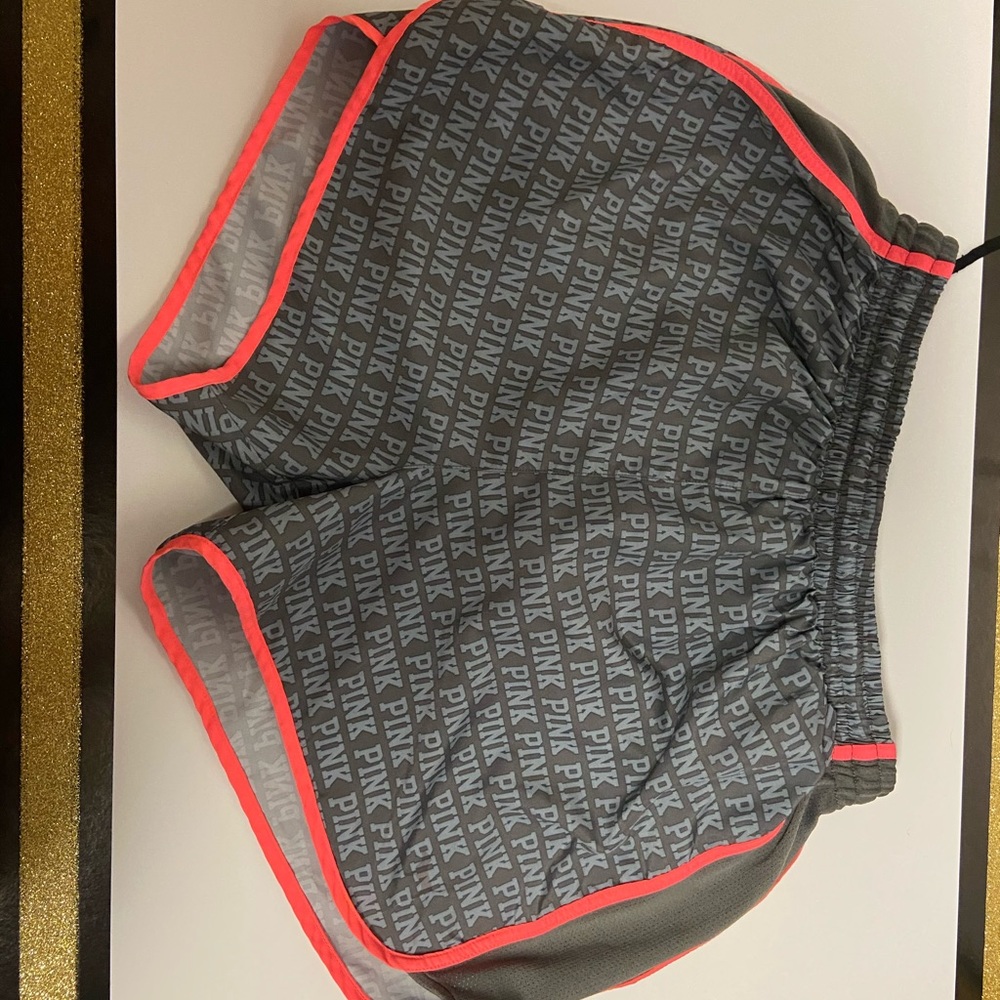 PINK exercise shorts